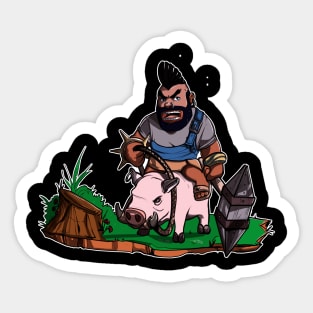 piglet-angry Sticker